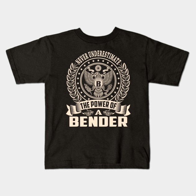 BENDER Kids T-Shirt by Darlasy